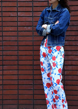 Flower Slacks Pants