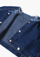 Currentage Cropped Denim Jacket