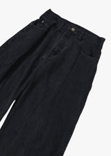 77 Circa circa make vertically cutback wide denim pants