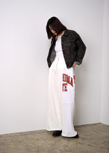 Cut-Back Sweat Pants