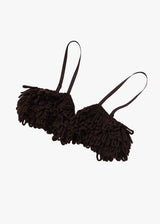 Fumie Tanaka Knit Loop Bra