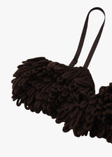 Fumie Tanaka Knit Loop Bra