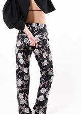 Flower Slacks Pants