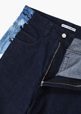 Akane Utsunomiya Bleached Line Denim Pants