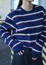 Cotton Border T-Shirt