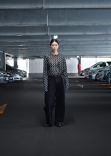 Cutback Wide Denim Pants