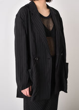 Stripe Tailored Jacket