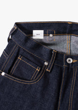 Denim Baggy Roll Pants