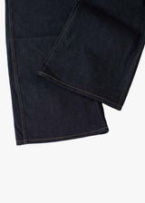 Denim Baggy Roll Pants