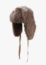 Little Suzie Boa Flight Cap