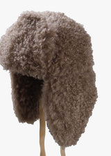 Little Suzie Boa Flight Cap