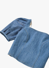 77 circa Diamond Neck Denim