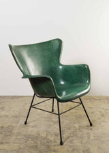 Lawrence Peabody Wingback Fibreglass Chair