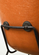 Lawrence Peabody Wingback Fibreglass Chair