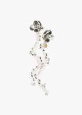 Fumie Tanaka Clear Yarn Earring