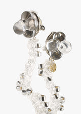 Fumie Tanaka Clear Yarn Earring