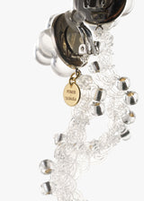 Fumie Tanaka Clear Yarn Earring