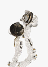 Fumie Tanaka Clear Yarn Earring