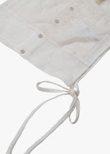 Jane Smith Linen Mesh Bibs