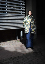 Jacquard Boa Blouson