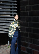 Jacquard Boa Blouson