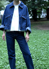 Denim Harrington Jacket