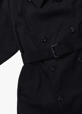 Circa Make Taslan Nylon Paisley Lined Trench Coat