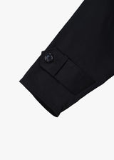 Circa Make Taslan Nylon Paisley Lined Trench Coat