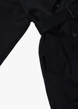 Circa Make Taslan Nylon Paisley Lined Trench Coat