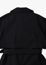 Circa Make Taslan Nylon Paisley Lined Trench Coat