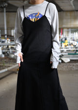 Patchwork Camisole Dress