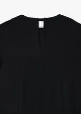 Wool Boucle Keyneck Dress