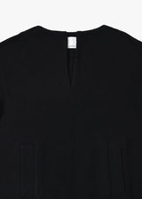 Wool Boucle Keyneck Dress