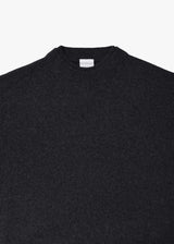Extra Fine Merino Wool Double Neck Knit Pullover