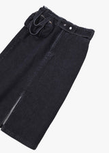 Akane Utsunomiya Washed Denim Skirt