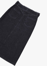 Akane Utsunomiya Washed Denim Skirt