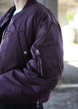 Jane Smith Recycle Nylon Micro Ripstop MA-1