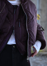 Jane Smith Recycle Nylon Micro Ripstop Quilt Short Vest