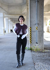 Jane Smith Recycle Nylon Micro Ripstop Quilt Short Vest