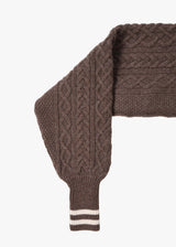 Jane Smith 5G-Aran Sleeve Sweater