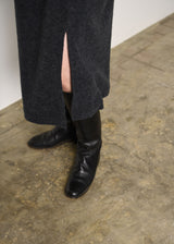 Wool Boucle Keyneck Dress