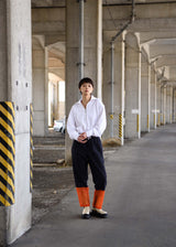 JUN MIKAMI See-through Border Pants