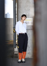 JUN MIKAMI See-through Border Pants