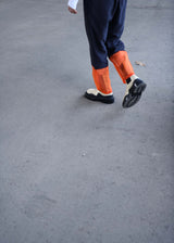 JUN MIKAMI See-through Border Pants