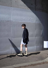 77circa Circa Make Vertical Cutback Sweat Shorts