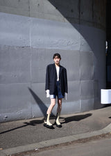 77circa Circa Make Vertical Cutback Sweat Shorts