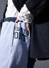 77circa Circa Make Vertical Cutback Sweat Shorts