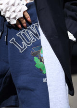 77circa Circa Make Vertical Cutback Sweat Shorts