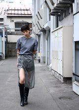 See-through Balloon Skirt