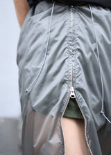 See-through Balloon Skirt